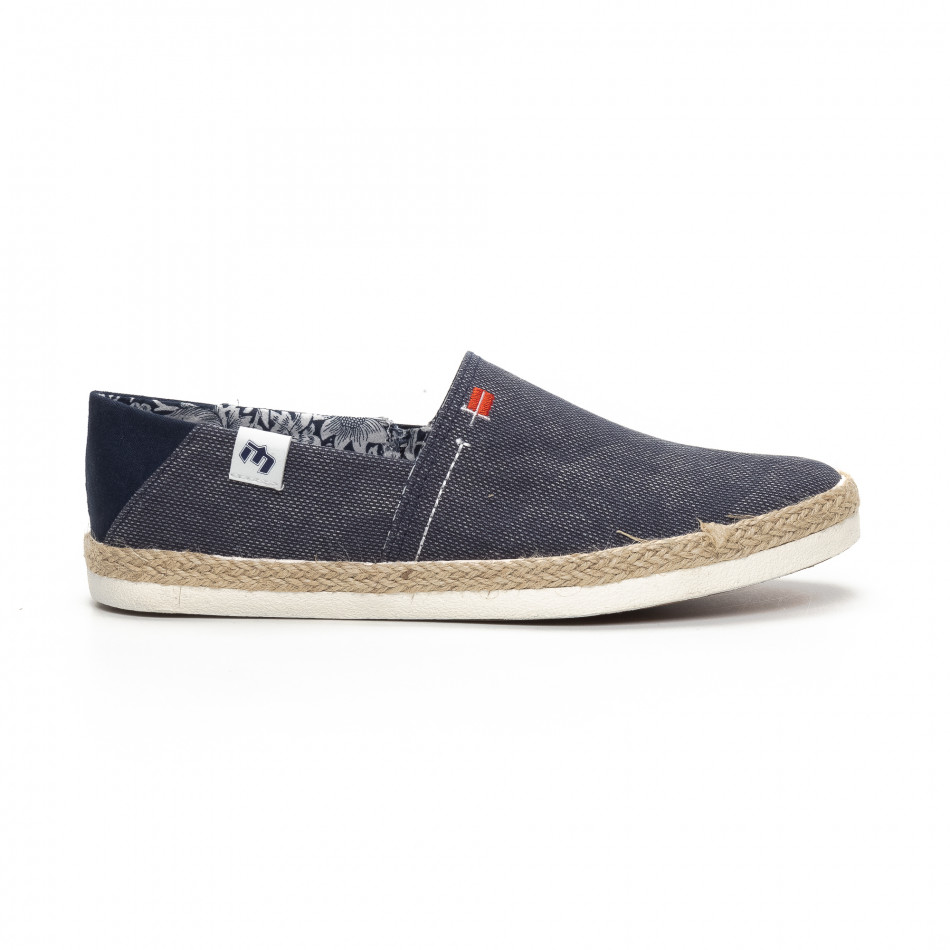Ανδρικά γαλάζια sneakers Moranti