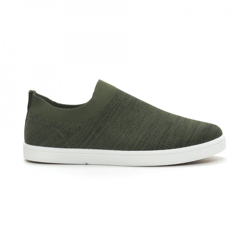 Ανδρικά πράσινα sneakers YMD