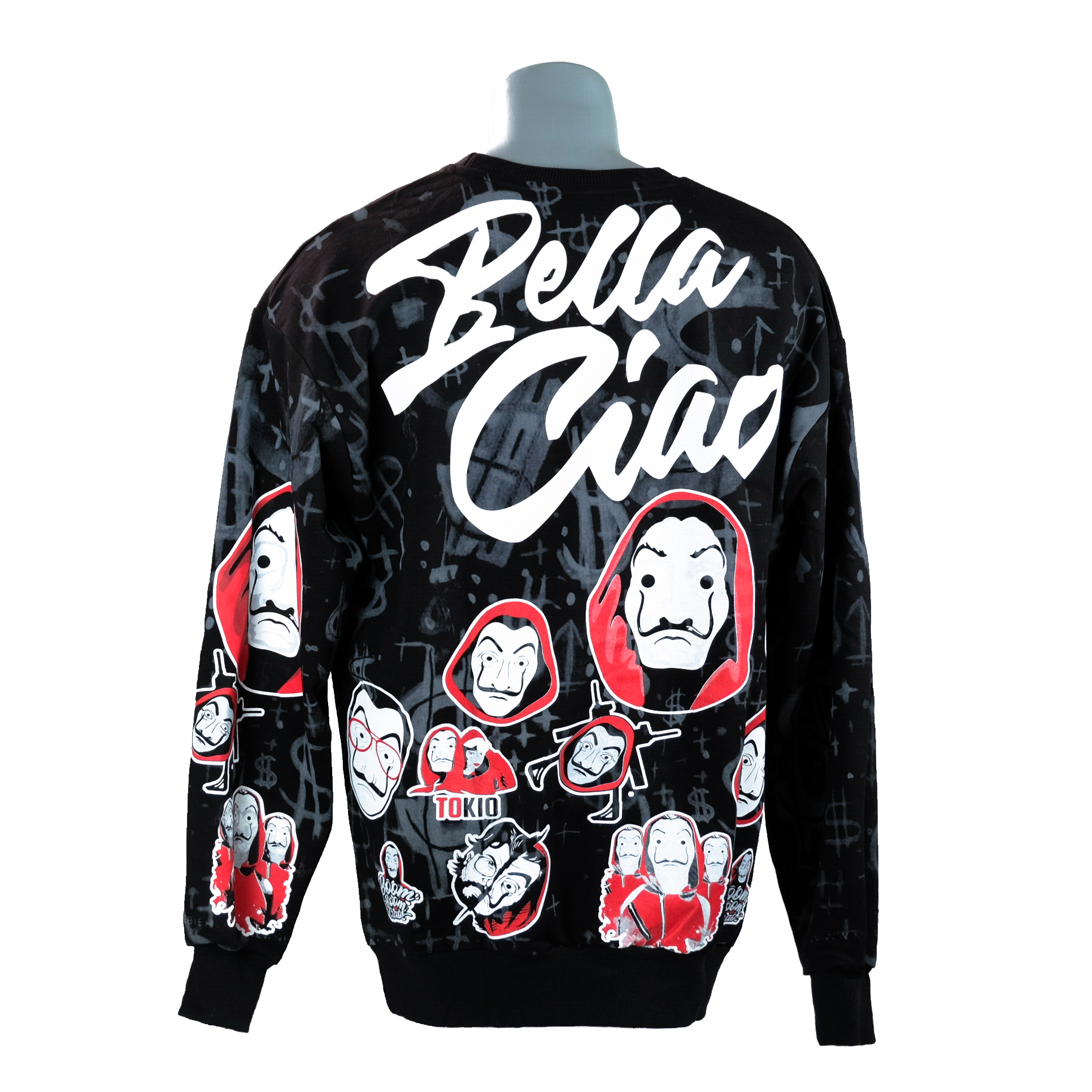 Ανδρική μαύρη μπλούζα Anonymous 22835 φωτογραφία