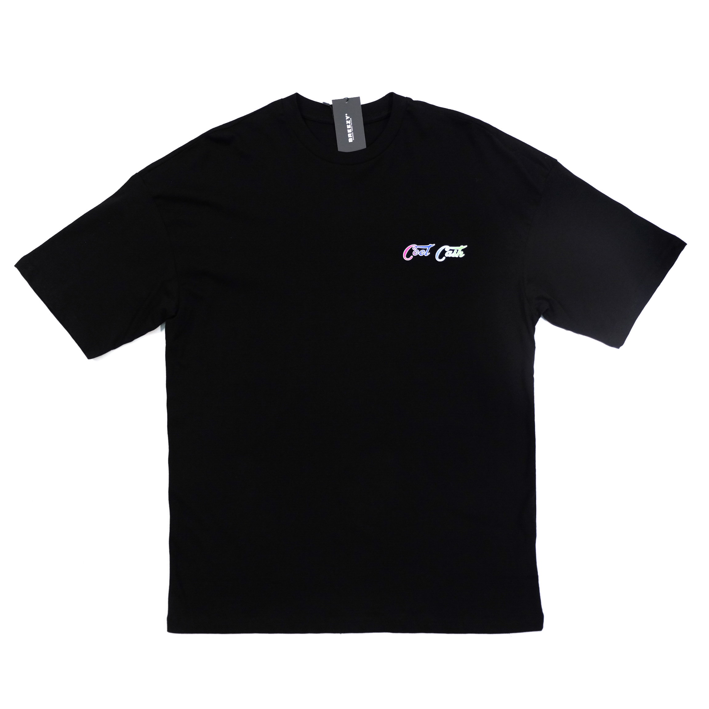 Ανδρική μαύρη κοντομάνικη μπλούζα Breezy 22201089 φωτογραφία