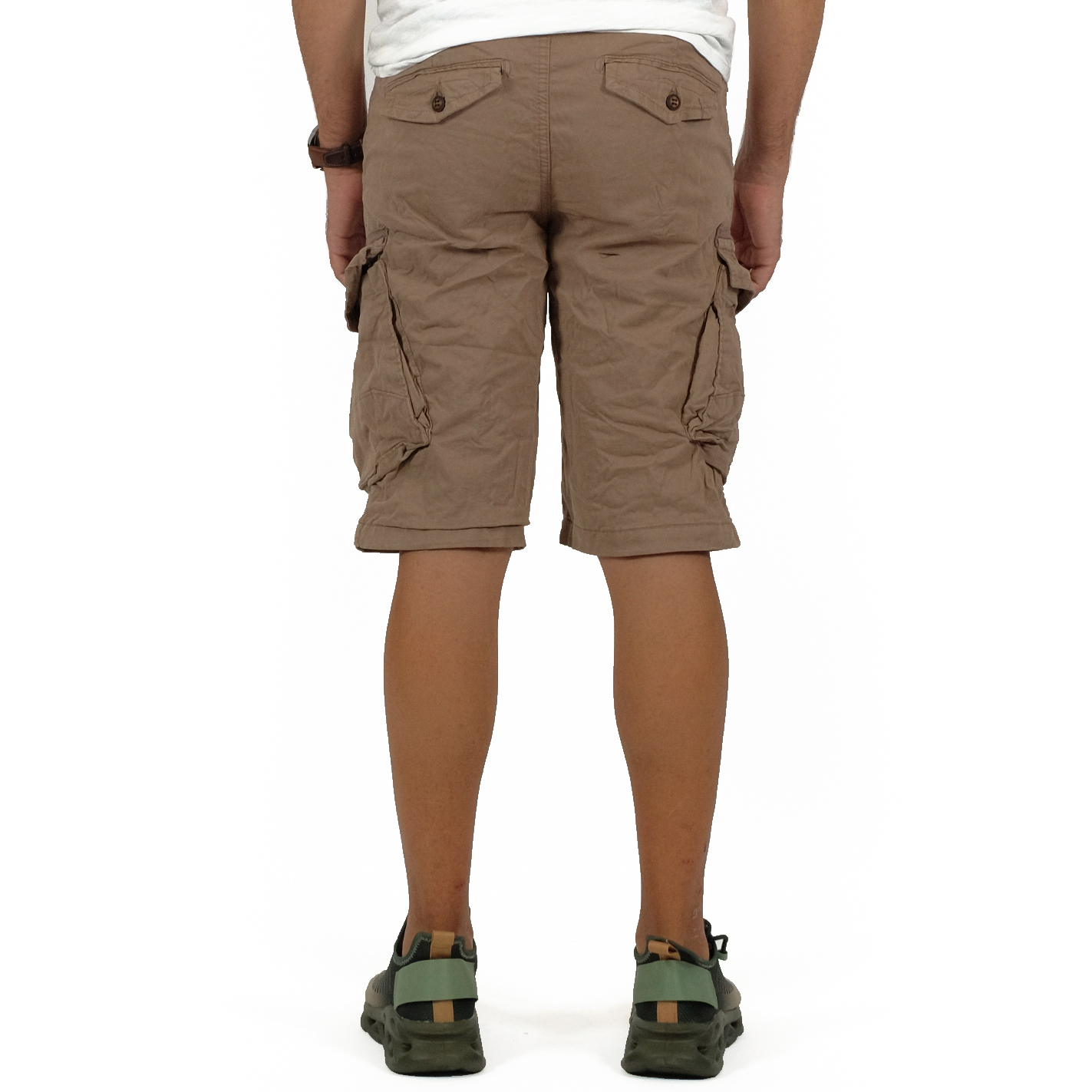 Ανδρικό μπεζ βερμούδα Cargo Blackzi 2091 φωτογραφία