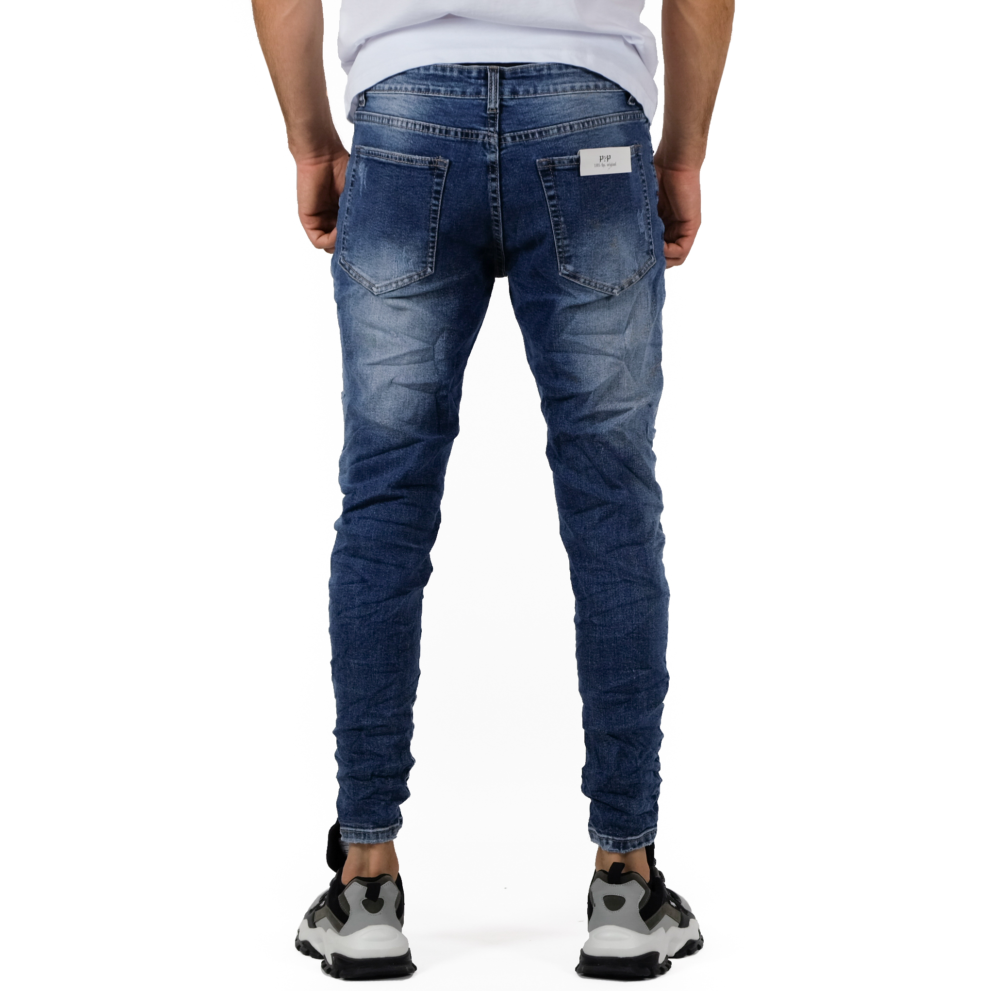 P?P Ανδρικό μπλε τζιν ME-05B-21 φωτογραφία