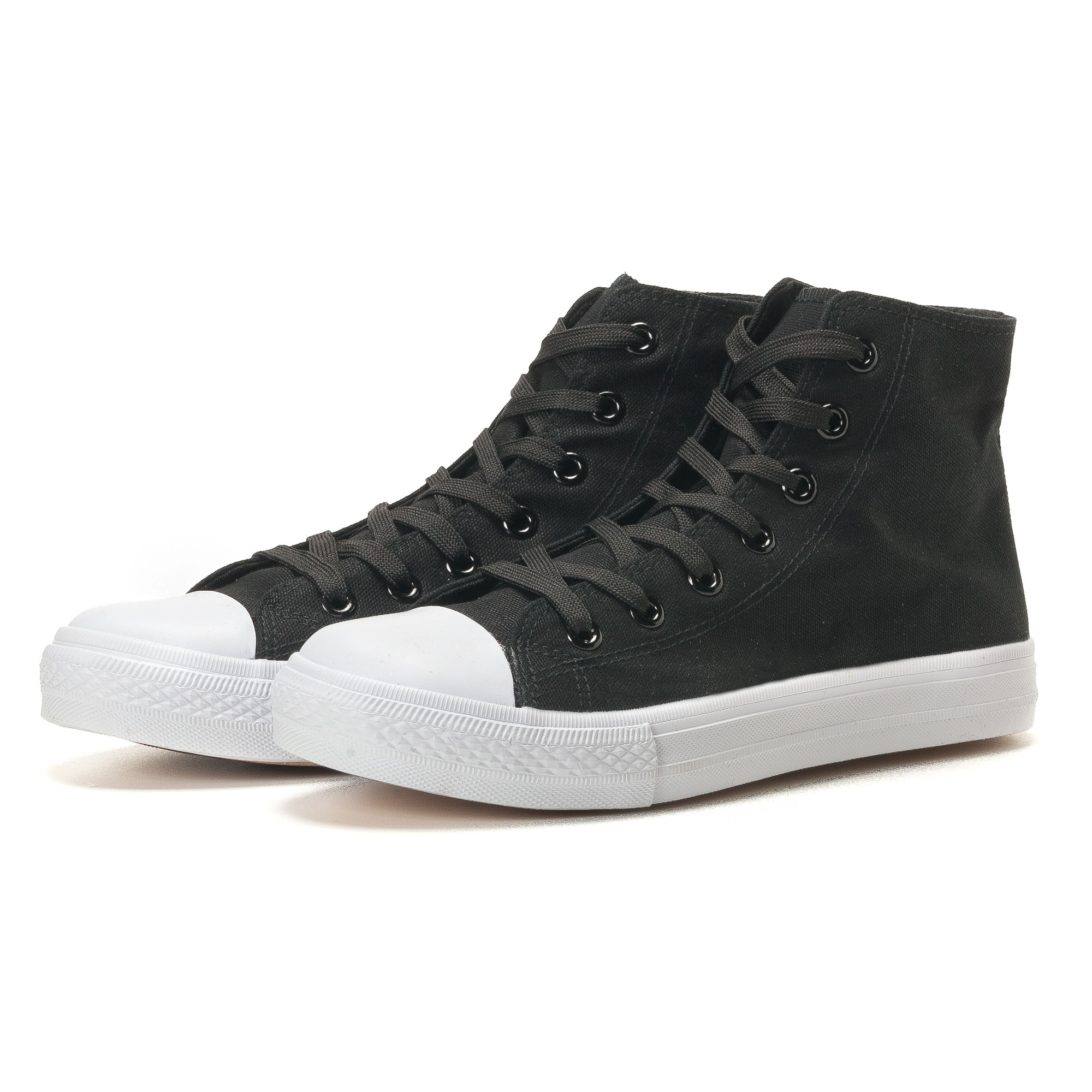 Ανδρικά μαύρα sneakers Bella Comoda
